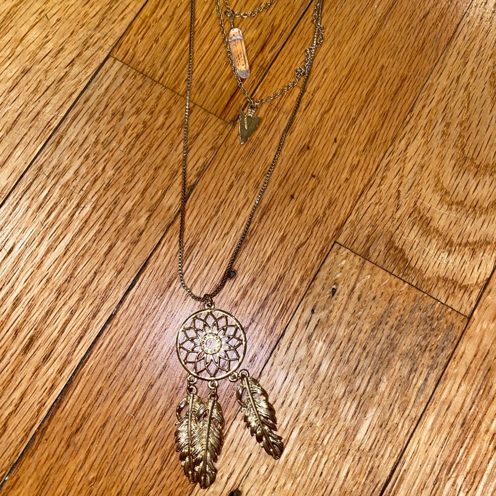 Dream Catcher Layered Necklace